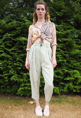JAPAN PLEATED TROUSERS