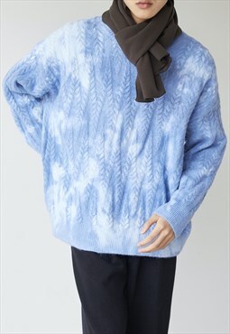 Women's & Men's Tie-dye gradient sweater AW VOL.6