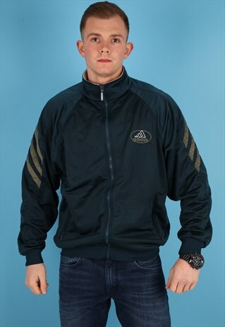 VINTAGE ADIDAS TRACK JACKET IN MULTI NJ739