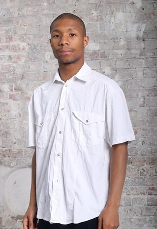 VINTAGE VERSACE SHIRT WHITE