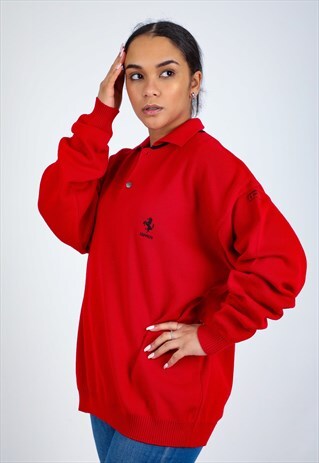VINTAGE FERRARI SWEATSHIRT W778