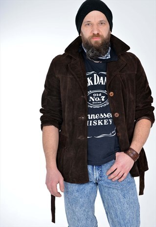 VINTAGE 90'S REAL LEATHER JACKET