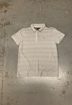 Hugo Boss Polo Shirt Short Sleeve Striped Patterned Top