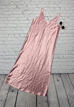 Light Pink Vintage Slip Dress Size 14