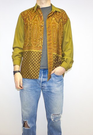 VINTAGE RETRO PATTERN SHIRT