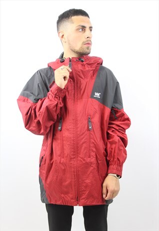 VINTAGE HELLY HANSEN RED 90S JACKET