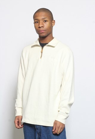 VINTAGE RALPH LAUREN SWEATSHIRT WHITE