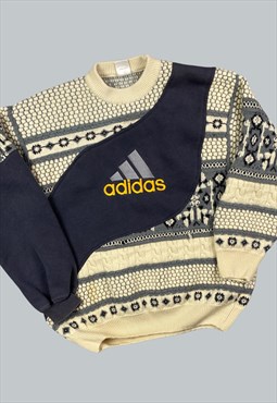Vintage Adidas Sweatshirt Reworked Vintage Sweatshirt 181