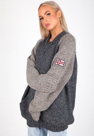 VINTAGE NAPAPIJRI KNITWEAR JUMPER K156