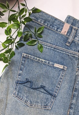 Kangol denim jeans ladies size 12 y2k 00s 90s | FUNK IT BY CHARLES ...