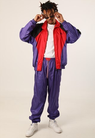 VINTAGE PUMA EMBROIDERED LOGO FULL TRACKSUIT