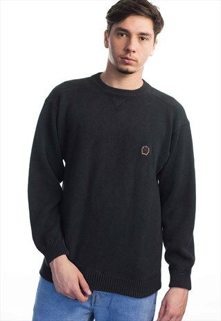 VINTAGE TOMMY HILFIGER LOGO SWEATER JUMPER 90S M 26.9
