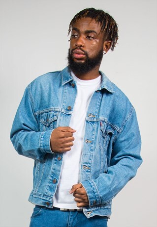 90'S VINTAGE LEVIS BLUE DENIM JACKET