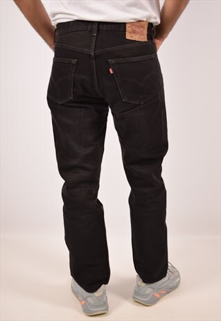 levis 501 black jeans mens