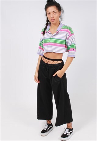 VINTAGE RALPH LAUREN CROPPED POLO SHIRT