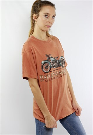 VINTAGE HARLEY DAVIDSON T-SHIRT / BIKER SHIRT