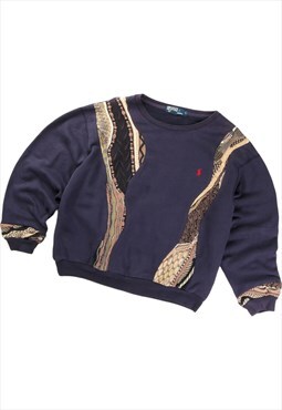 Vintage 90's Ralph Lauren Jumper / Sweater Quarter Zip