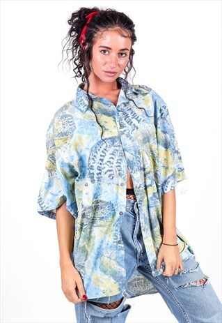 VINTAGE PATTERNED SHIRT S1073