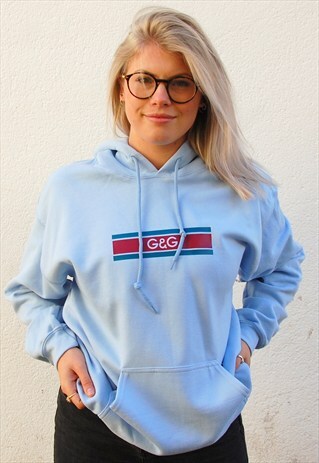 G&G BABYBLUE CHUNKY LINO HOOD