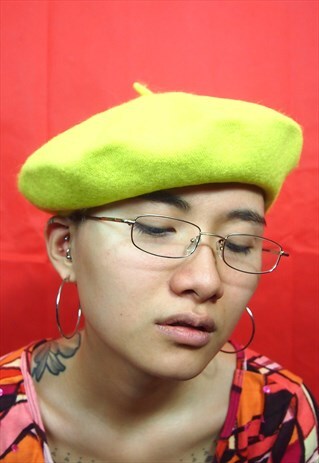 NEON WOOL BERET