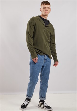 VINTAGE TOMMY HILFIGER LONG SLEEVE BUTTON-UP TOP