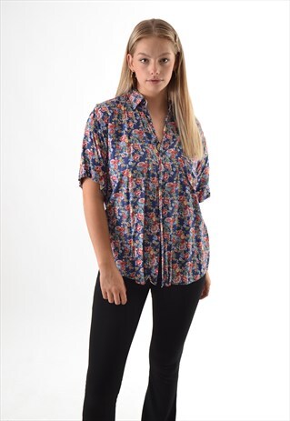 VINTAGE PATTERN SHIRT GSS1423
