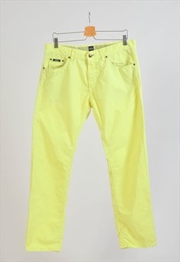 Vintage 00s trousers in yellow