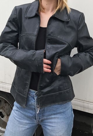 AMAZING REAL LEATHER BIKER JACKET