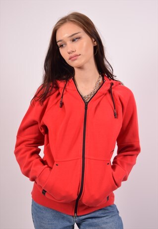 champion red hoodie women's