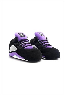 Sneaker J 5 Style Unisex Novelty Plush Indoor Slippers