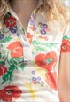 VINTAGE 70'S MULTICOLOUR  SAINT CLAIR PARIS TOP