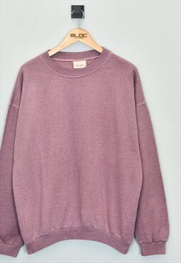 Vintage Wrangler Sweatshirt Purple XLarge