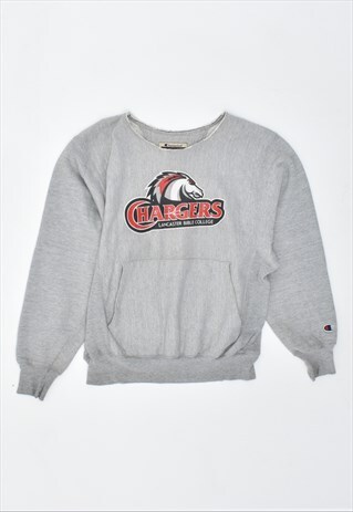 VINTAGE 90'S CHAMPION SWEATSHIRT JUMPER GREY