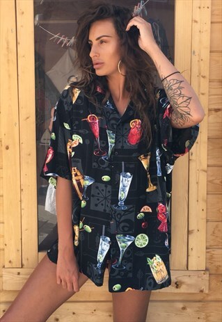 OVERSIZED RETRO 90S 80S VINTAGE UNISEX FESTIVAL SHIRT