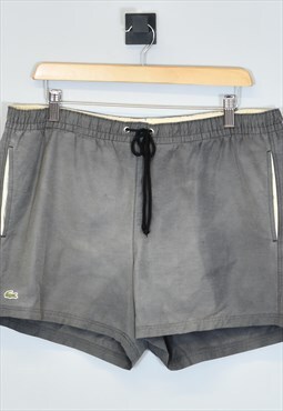 Vintage Lacoste Shorts Grey XLarge