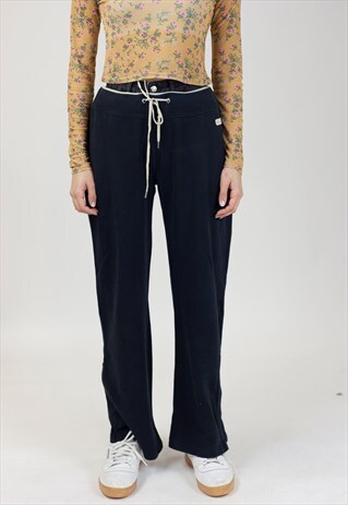 VINTAGE 90S CHAMPION NAVY TRACKSUIT BOTTOMS