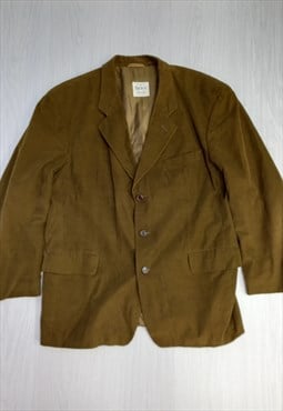 90's Vintage Blazer Jacket Khaki Green 