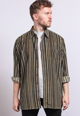 VINTAGE CORDUROY SHIRT STRIPED