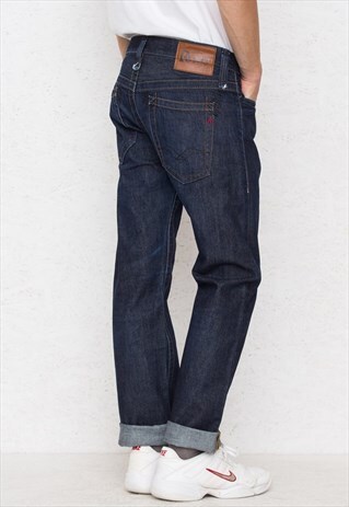 VINTAGE RETRO BLUE REPLAY DENIM JEANS