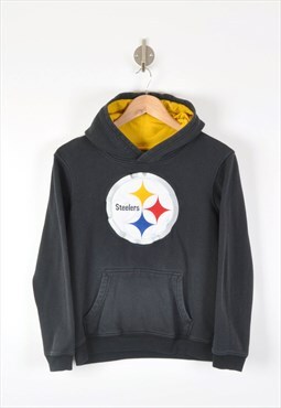 Vintage NFL Pittsburgh Steelers Hoodie Sweatshirt Ladies XS
