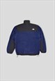VINTAGE THE NORTH FACE DENALI FLEECE IN NAVY BLUE & BLACK