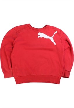 Puma  Heavyweight Crewneck Sweatshirt XLarge Red