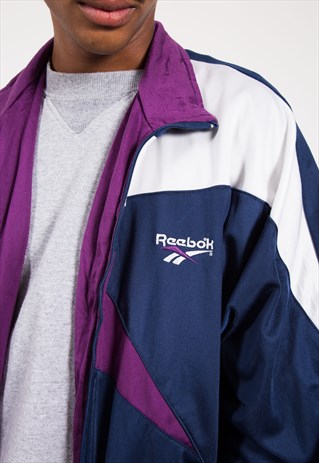 VINTAGE 90S REEBOK TRACKSUIT JACKET / S8979
