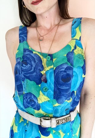 90S FLORAL SUMMER DRESS