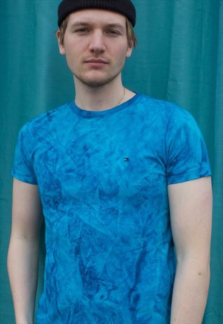 VINTAGE TOMMY HILFIGER TIE DYED T SHIRT