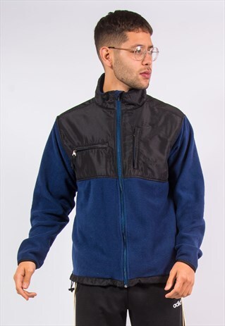CHAPS ZIP FASTEN FLEECE JACKET
