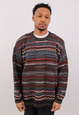 Vintage Men's Idea Uomo Coogi Style Crew Neck Sweater