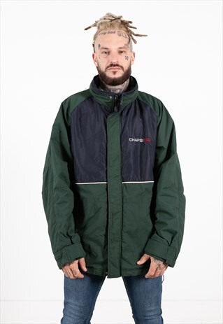 VINTAGE 80S WINTER SPORT PUFFER CHAPS BY POLO RALPH LAUREN
