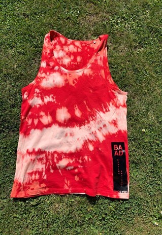 BAAD TANK RED TIE -DYE BAADTAG