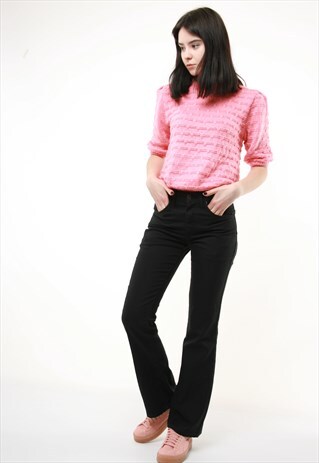 90S VINTAGE LEVI'S FLARE HIGH WAISTED TROUSERS 318